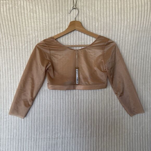 SKIMS Barely There Open Bust Arm Shaper Shapewear Clay Size Medium NWT - Picture 10 of 10